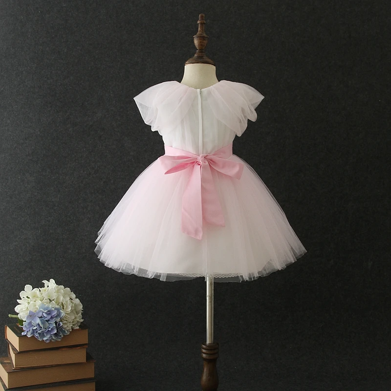 New Baby Frock Design Summer Princess Pink Wedding Dress Vietnam