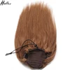 Direct factory supply clip in hair extension ponytail