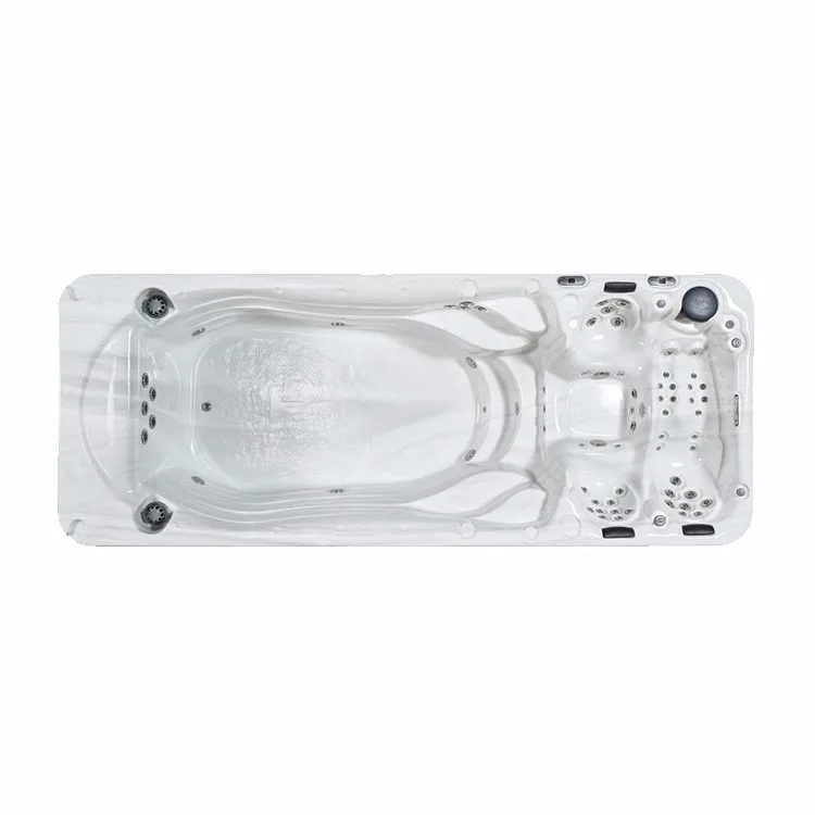 Outdoor Spa Pool Ozone Hydrotherapy Swim Spa With Spa Jet Buy Outdoor