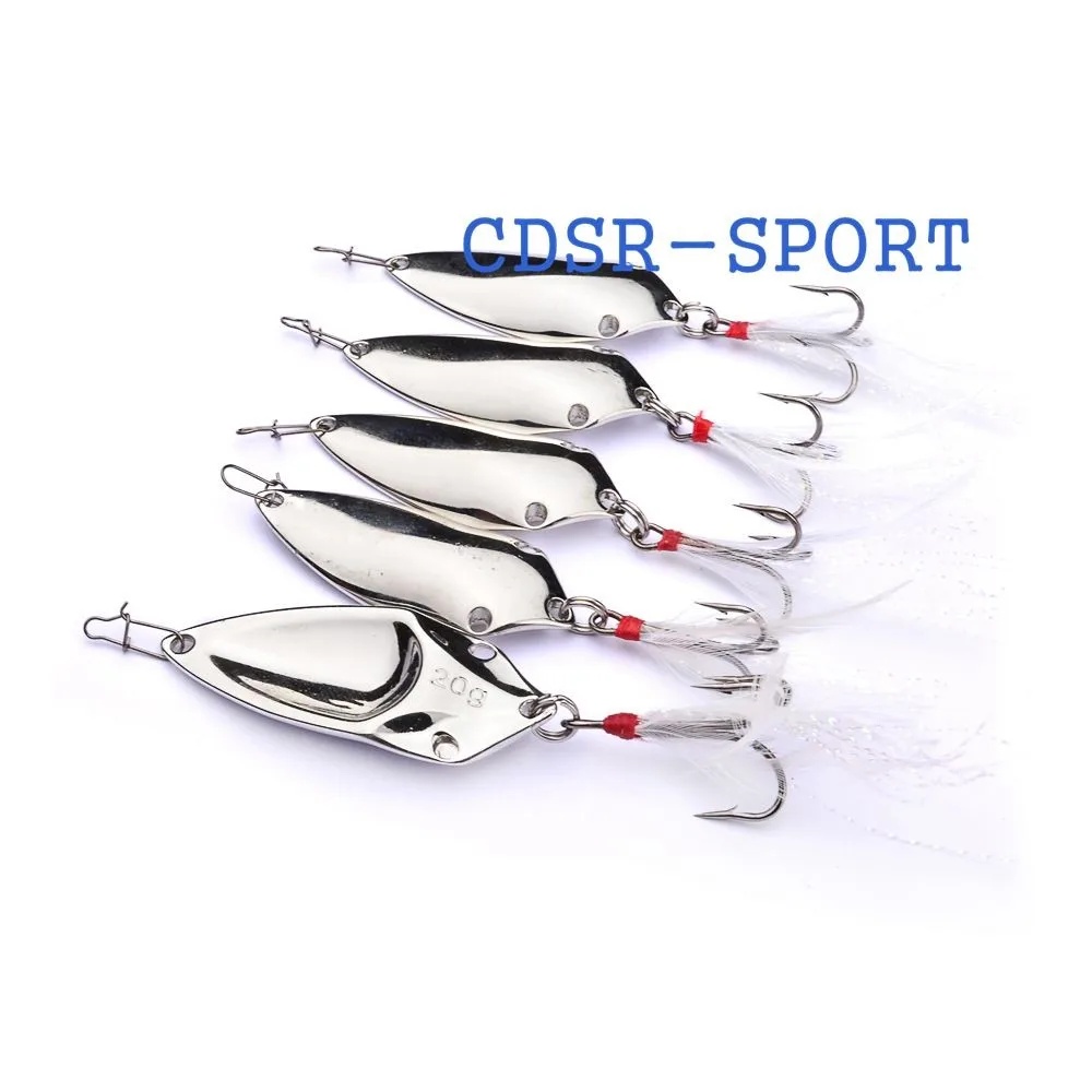 Free Shipping 10pcs/lot Metal Lure Exported To Usa Market Fishing Bait