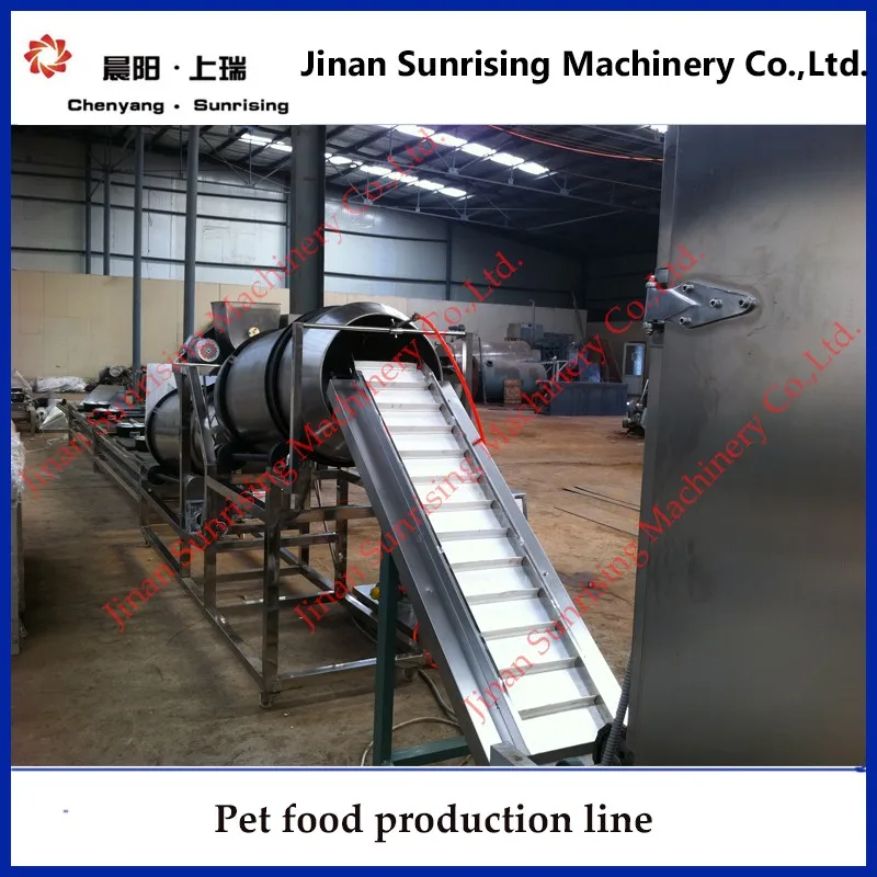 large capacity automatic pet dog food production line