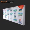 4 * 3 trade show aluminum frame with end cap printing pop up display stand