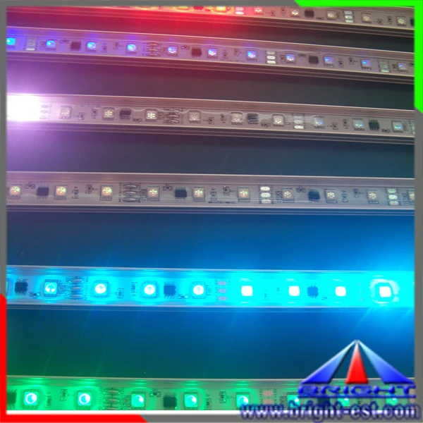 12v 24v 1m Aluminum Pcb Linear Rigid Light Strip Led Strip Light Rgb