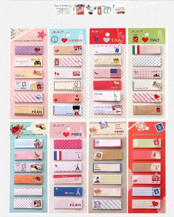 Bookmark Point It Marker Memo Flags Sticky Notes