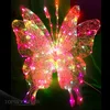 Toprex Decor shopping center spring decoration light up artificial flying butterfly
