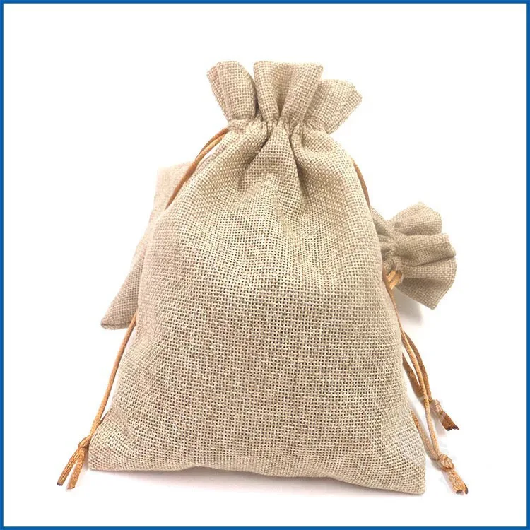 Wholesale Eco-friendly Tiny Cotton Jute Gift Bag,Customize Small ...
