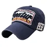 Custom vintage 3D embroidery patch distressed washed no mesh baseball cap