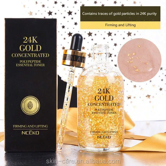 New Arrival! 24k Gold Concentrated Polypeptide Essential Toner Face ...