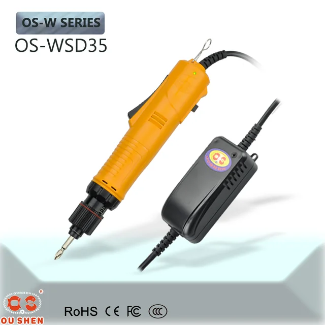 OS-WSD35 H1/4 full automatic Brushless AC220V adjustable r.p.m and torque electric screwdriver with power controller