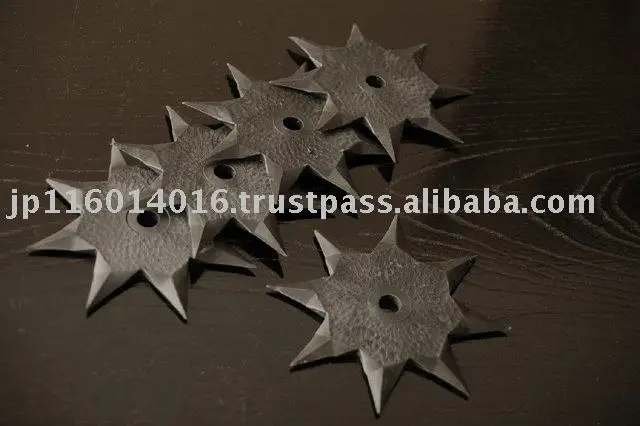 Rubber Shuriken NInja Star // From Japan - Shiho -