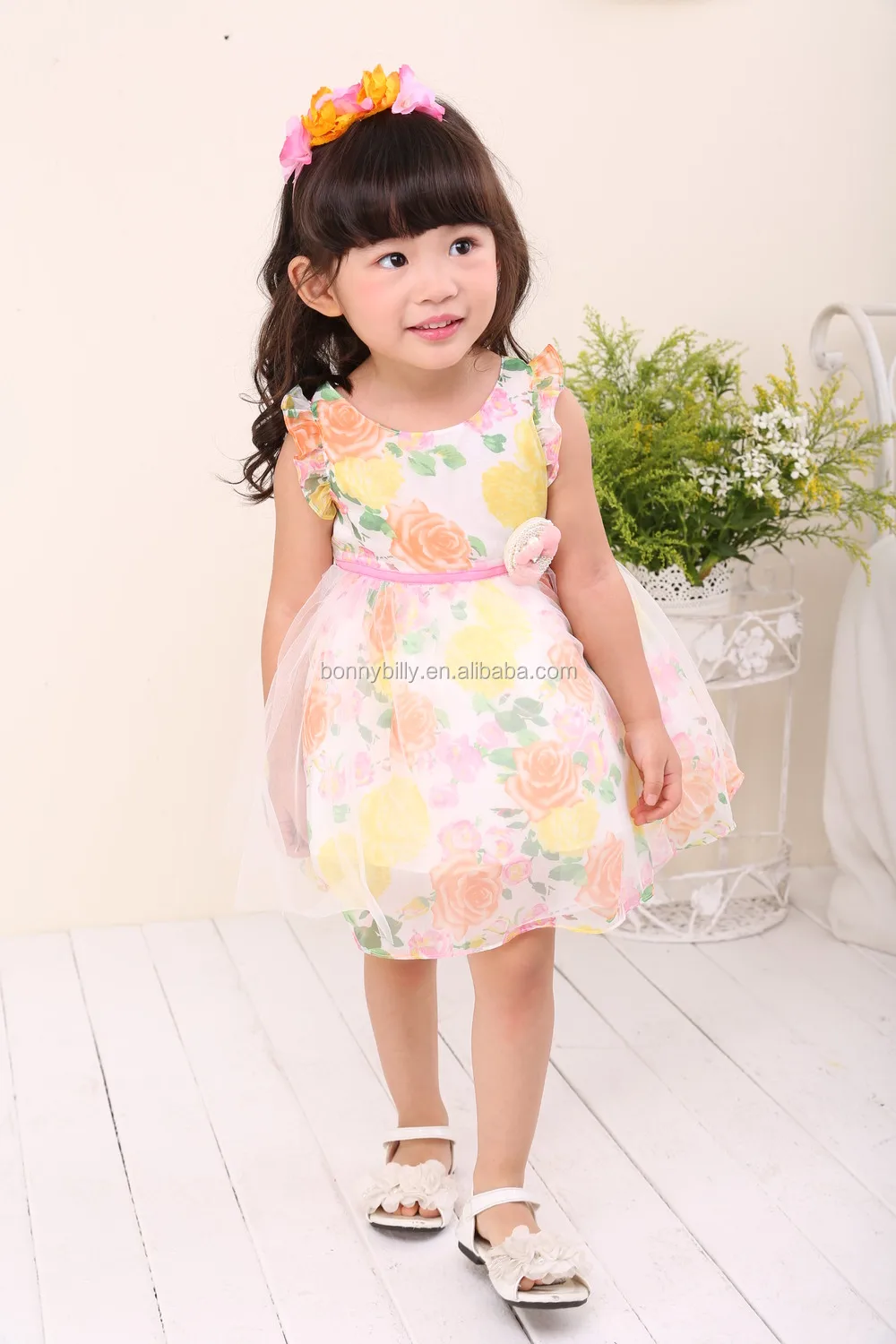 2015 Carters Baby Clothes Lovely Baby Children Chiffon Dress Baby