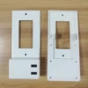 ETL listed Decor, Duplex US wall outlet cover plate with 2 built in usb ports