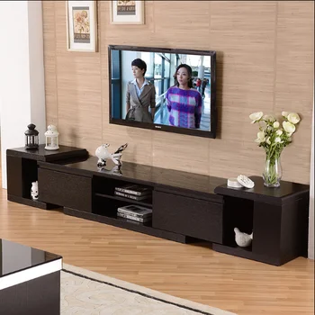 Simple Modern Black Tv Cabinet Made Of Wood Buy Modern