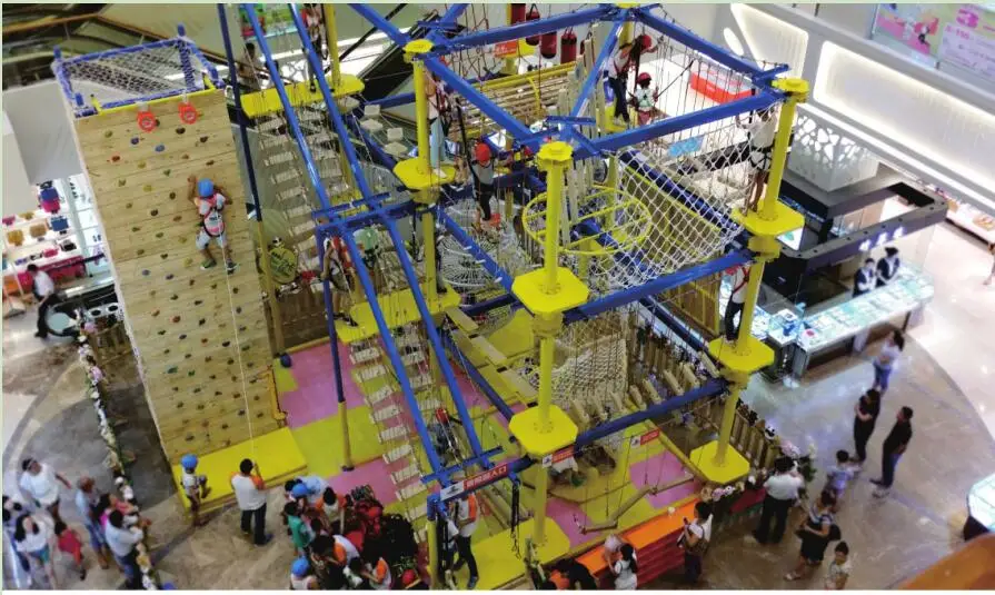 2019 New Design Kids Climbing Frame Indoor Obstacle Ropes Course - Buy