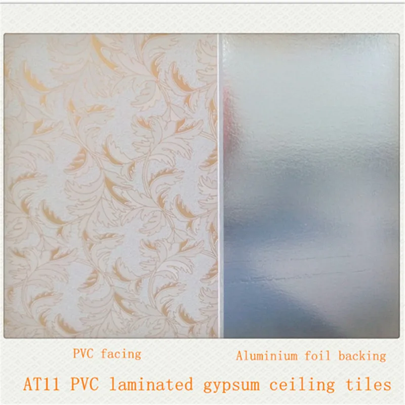 Pvc Laminated Gypsum Ceiling Tile Buy Pvc Gypsum Board Ceiling Tile Waterproof Fire Resisitance Pvc Gypsum Board Ceiling Tile Waterproof Pvc Gypsum