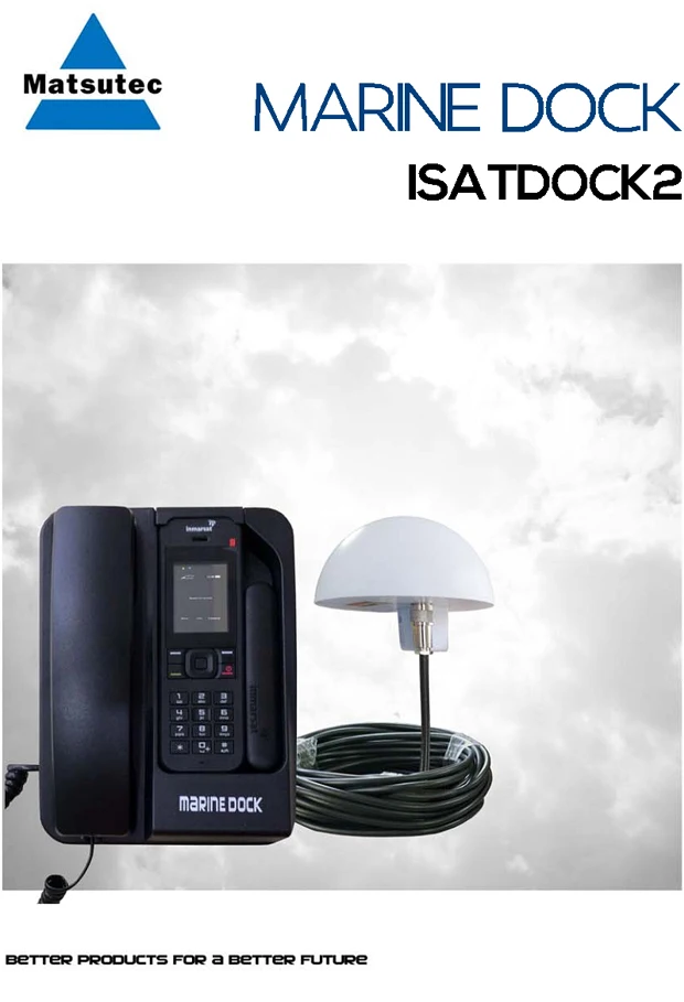 inmarsat satellite phone Isatphone 2 dock