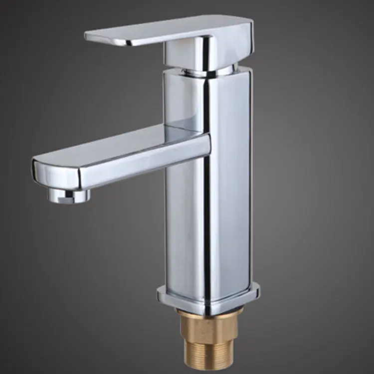 Gravity casting save water tap chrome plated torneira banheiro