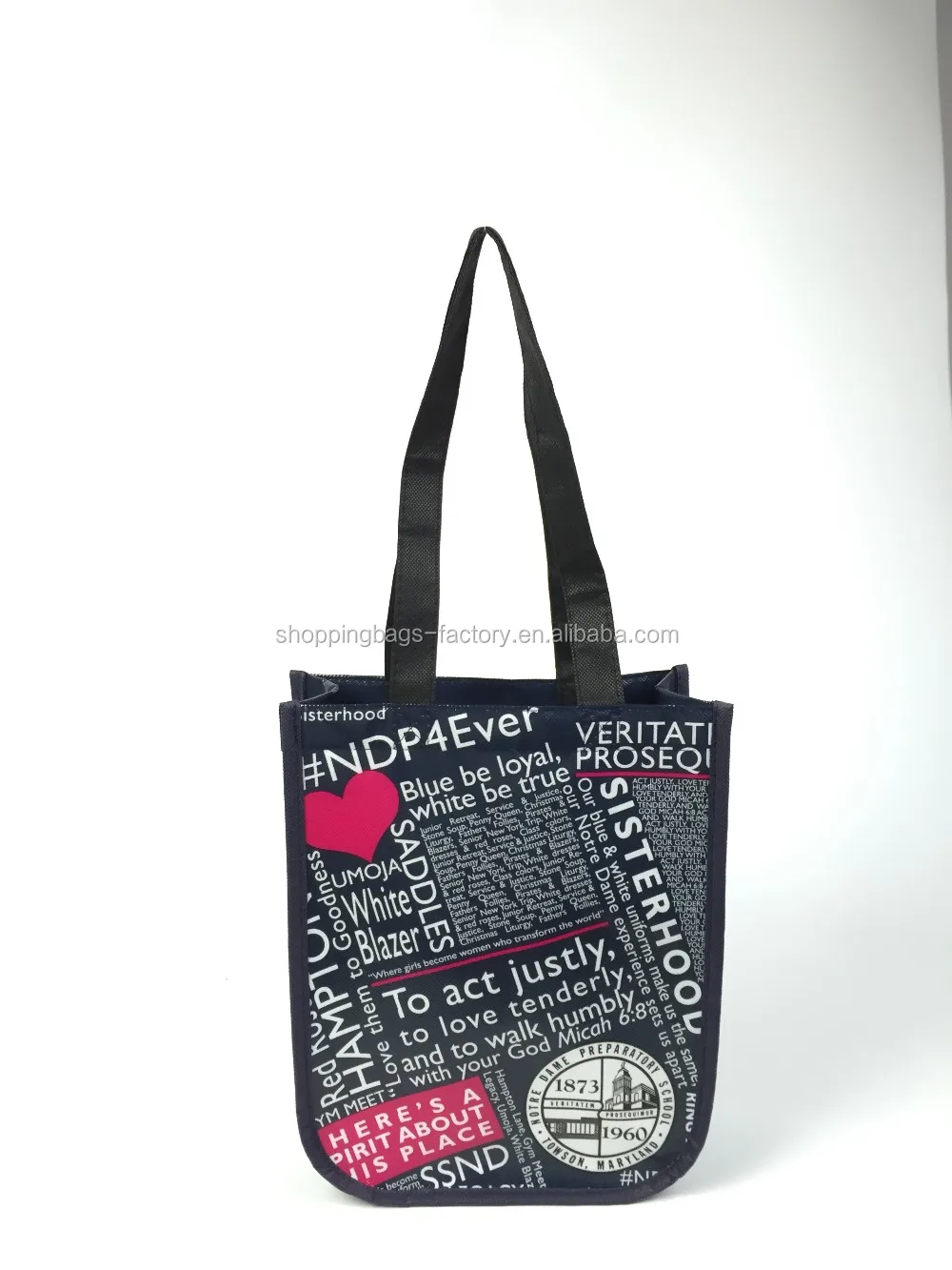 shop around the corner tote bag