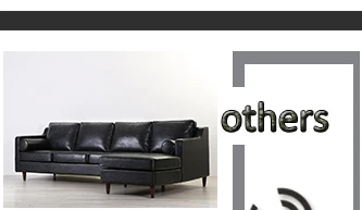 italian new modern sectional genuine Nappa soft leather sofa furniture