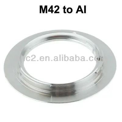 Hot Sell Pentax M42 to Nikon Lens Mount Stepping Ring Adapter