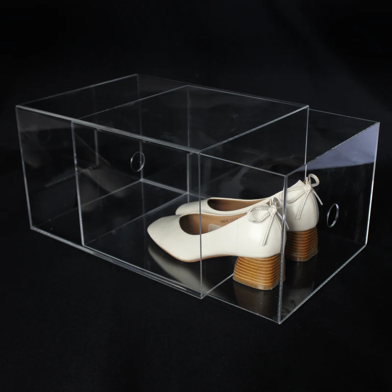 perspex shoe box