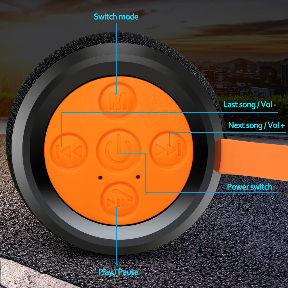 Tg 106 waterproof wireless speaker with Perfect Sound - ANKUX.COM
