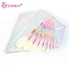Free sample 8pcs cosmetic brush makeup Acrylic handle private label makeup brush set makeup brushes
