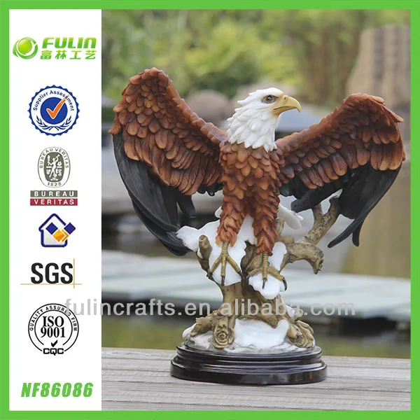 large resin eagle statues