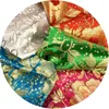 gorgeous 100% polyester double-sided silky metallic brocades for wedding event decoration table cover