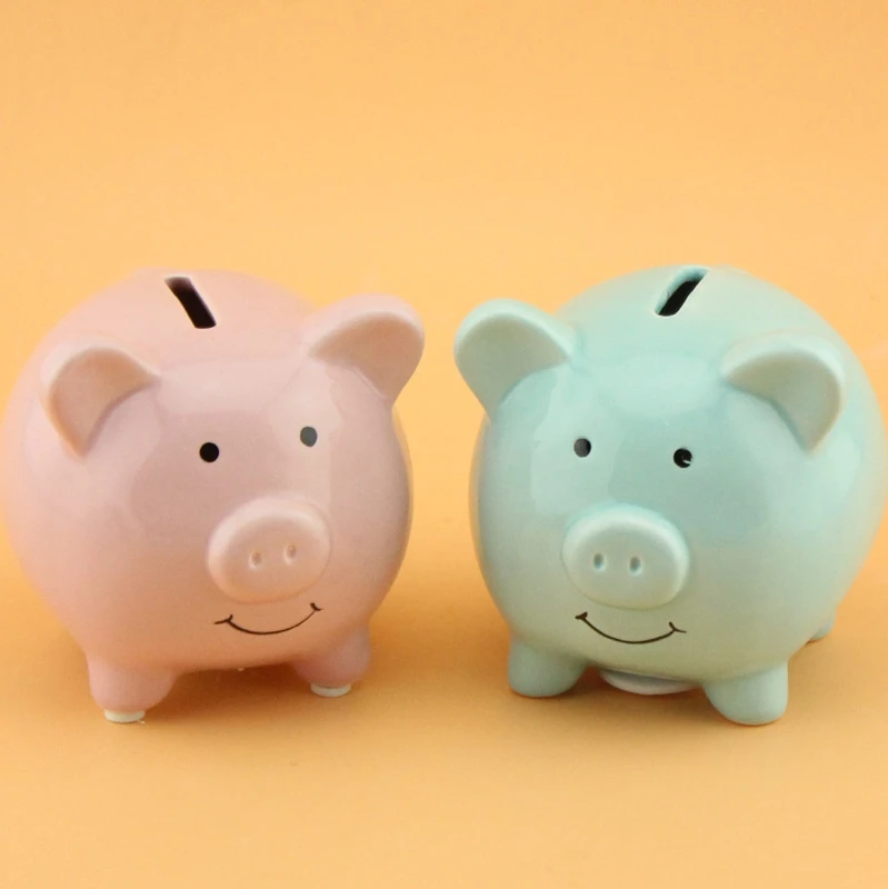 Mini Cute Cheap Stock Ceramic Coin Money Piggy Bank For Perfect Unique Gift For Kids Buy