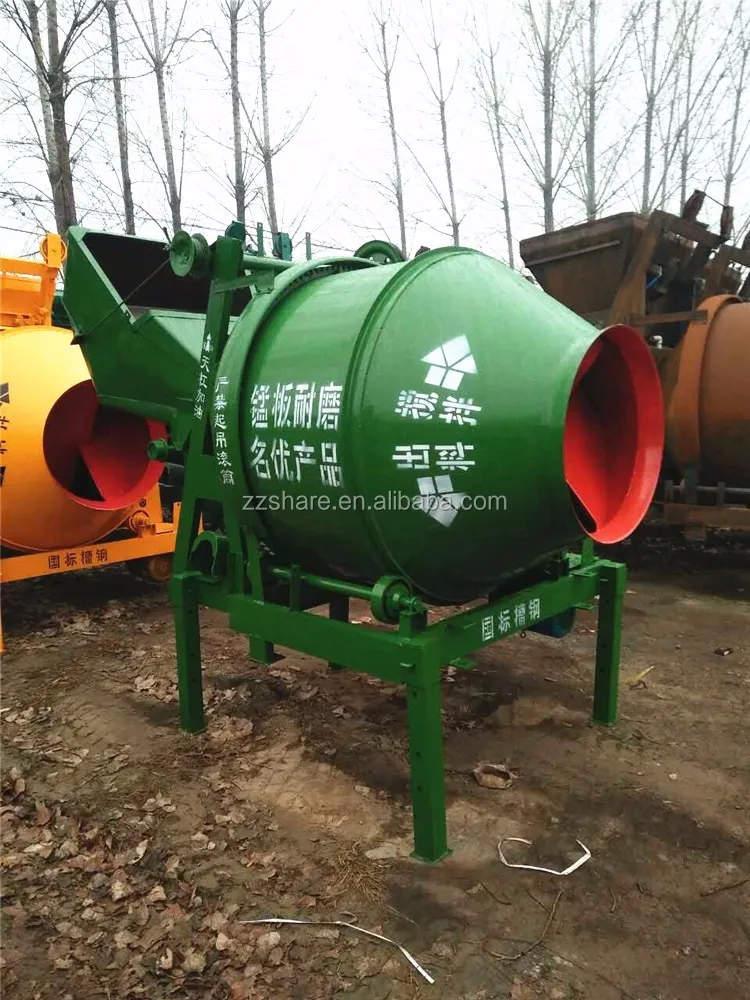 1 Bagger Concrete Mixer Capacity Electric Second Hand Cement Mixer