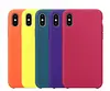 for iphone x silicon case new coming luxury liquid silicone phone case for iphone 7 8 case