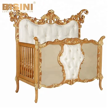 antique baby bed