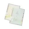 High quality custom Transparent Waterproof PP Material spiral office Notebook A5 Plastic binder loose leaf students planner