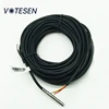 digital temperature sensor assembly ds18b20 flanged probe with 2 core cable