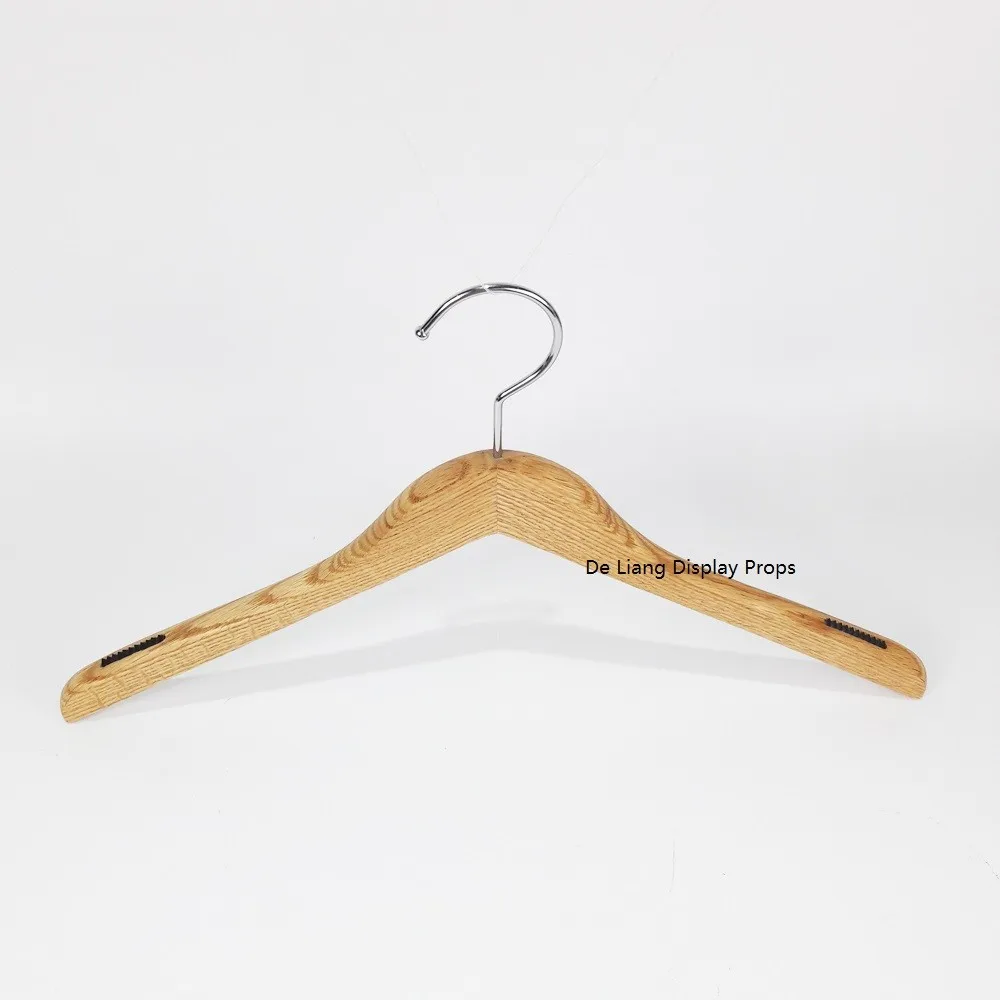 Dl729 Wholesale Bamboo Clothes Hanger Cheap Bamboo Hanger Natural Wood