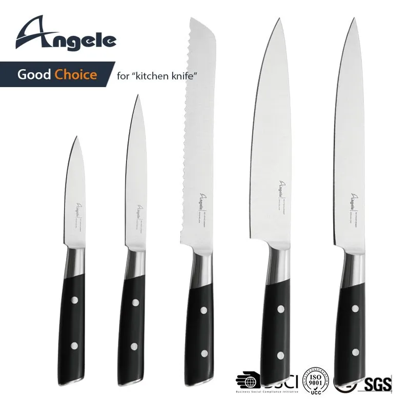 German 1.4116 Stainless Steel Professional Kitchen Chef Knife Set With 