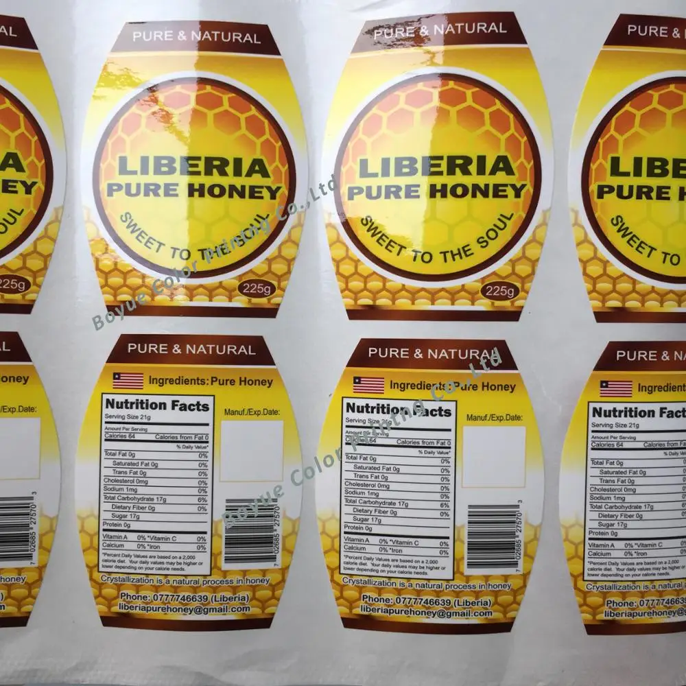 laminated label paper