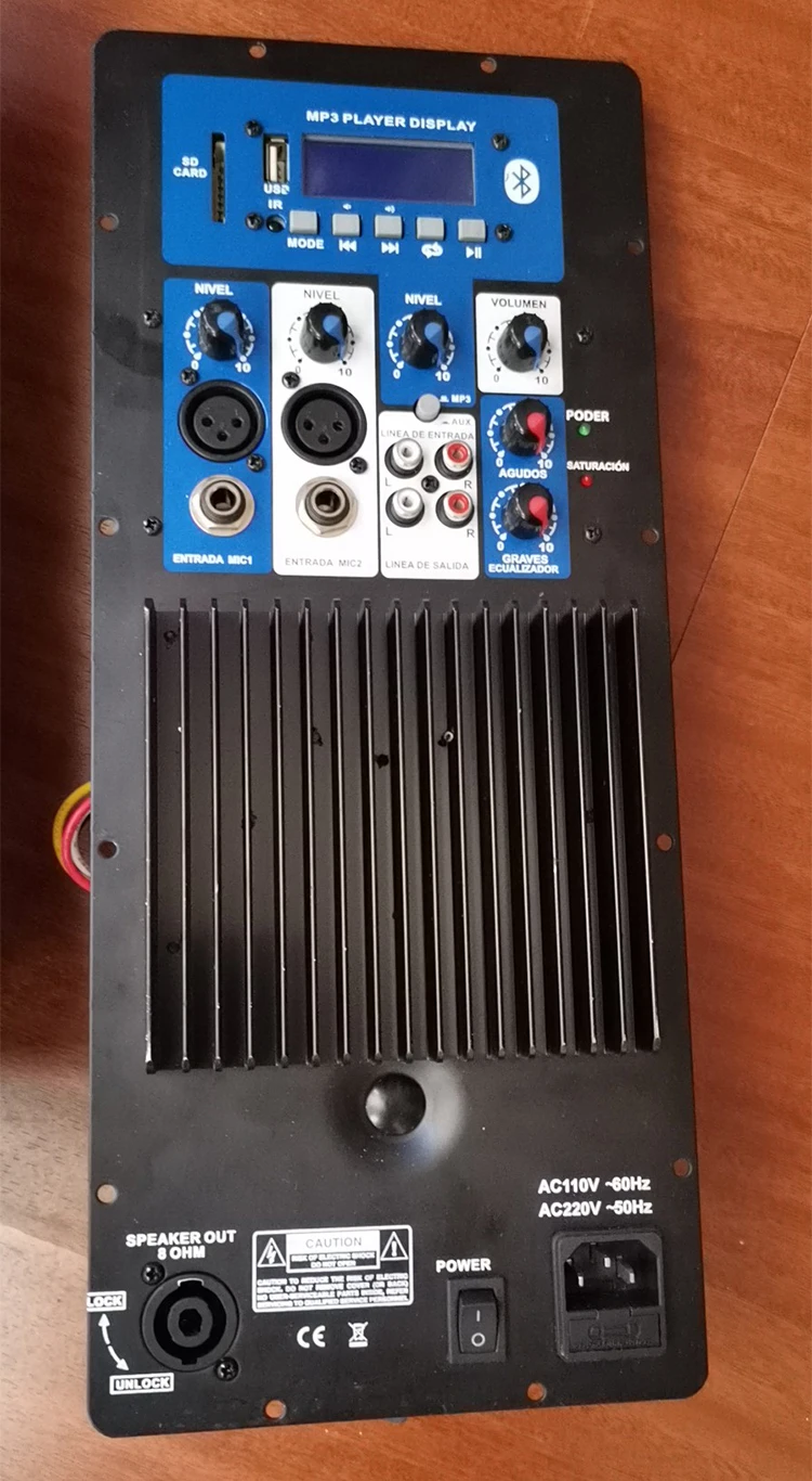 Zy 2.1 Channel 150w Amplifier Board With Blue Tooth Powerful Amplifier