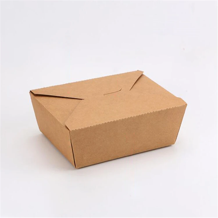 新设计 100% 生物降解食品盒午餐