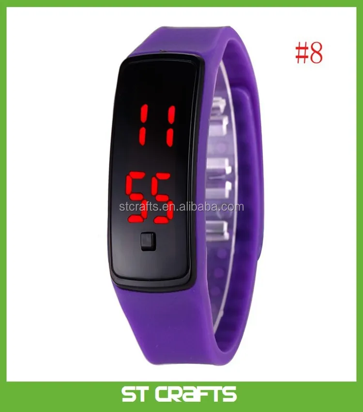 Fashion Touch Screen Led Bracelet Digital Watches For Men&ladies&child