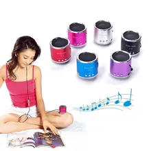 Mini Portable Cylinder Speaker Amplifier FM Music Radio Sound HIFI Support USB Micro Line in for SD TF Card MP3 Player