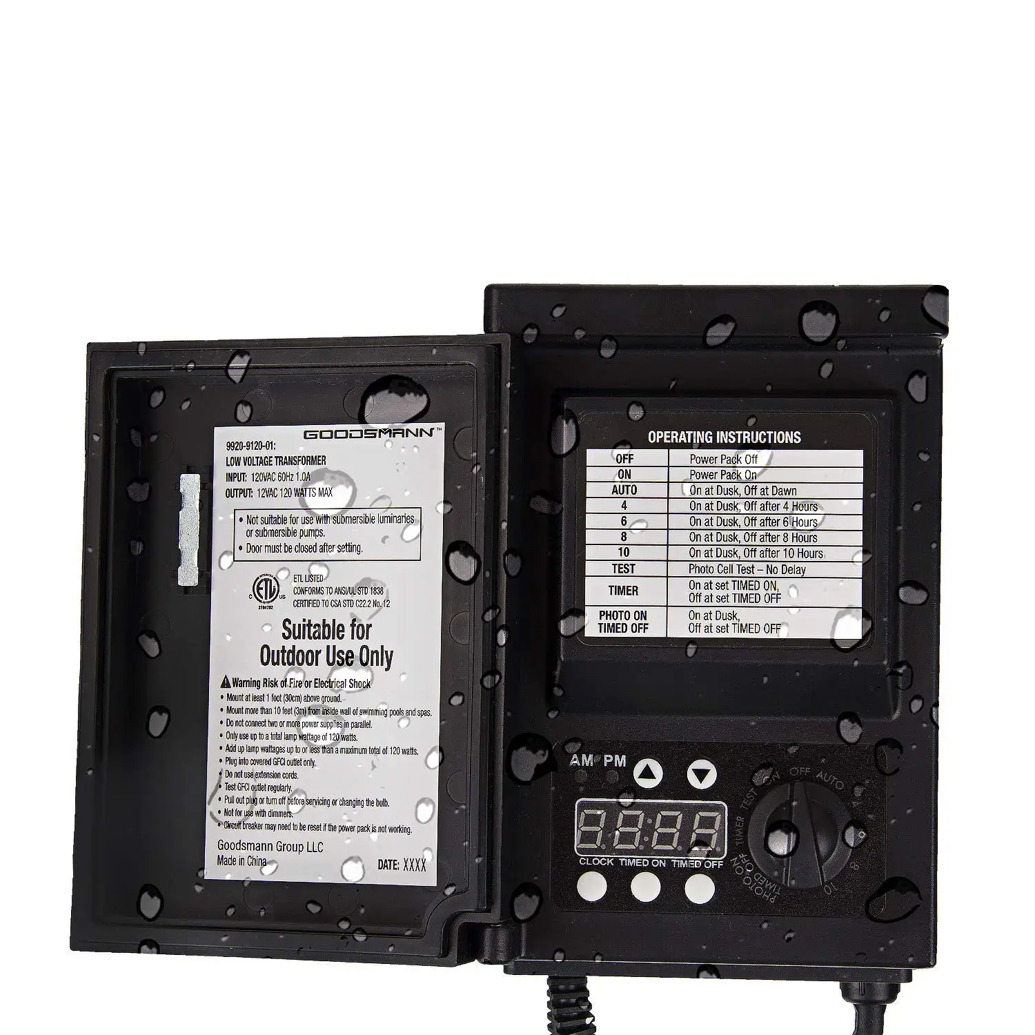 Buy Malibu 900 Watt Digital Transformer 12 Volt AC Digital Power Pack