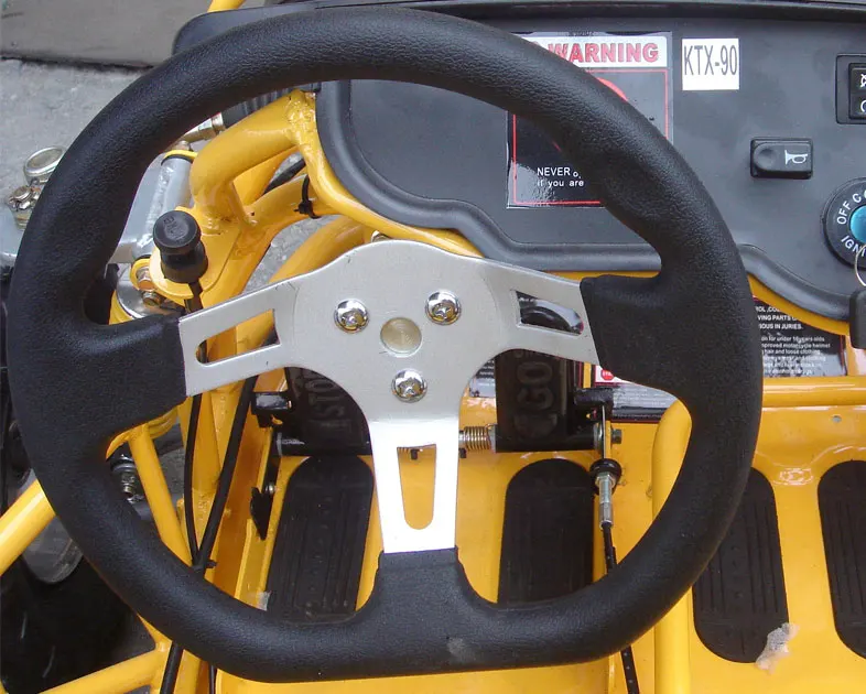 Lopbinte Volant De Kart Tout-Terrain De 270 Mm pour Le Kart /électrique Voiture D/équilibre De Karting De Scooter Tout-Terrain