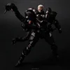 Play arts kai Metal Gear Solid 2 the boss Solid Snake Toy action figure