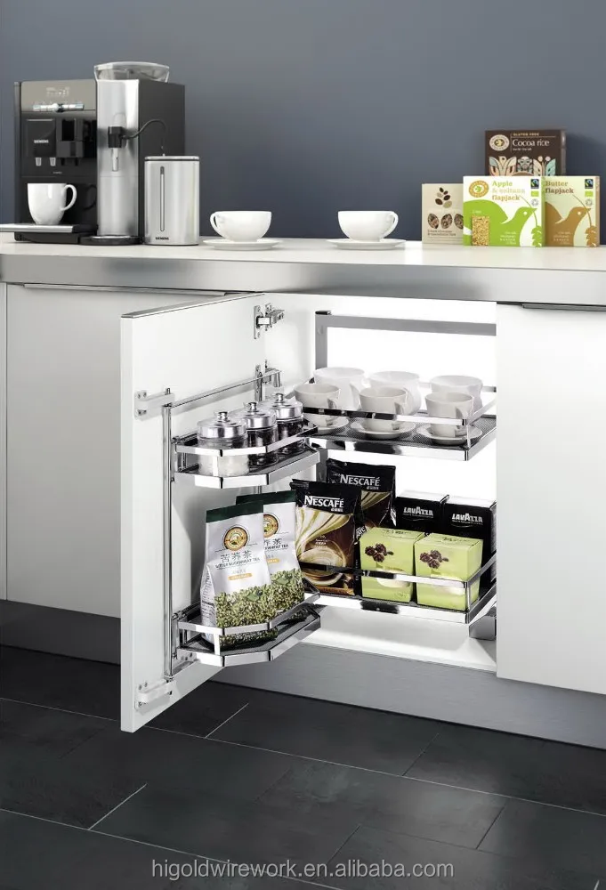 Higold hot koop keuken organizer sliding kruidenrek keuken opslag ...