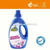 Scouring fragrant liquid laundry detergent with 10-20% Active matter