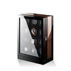 China luxury automatic watch winder philippines for sale wooden safe automatic motor led black watch winder 12