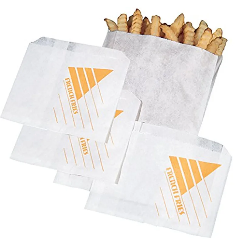 Food Grade Greaseproof Paper Bag With Customized Printing - Buy French ...