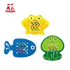 3 pcs sea life animal kids educational children wooden lacing game toy for toddler 18M+